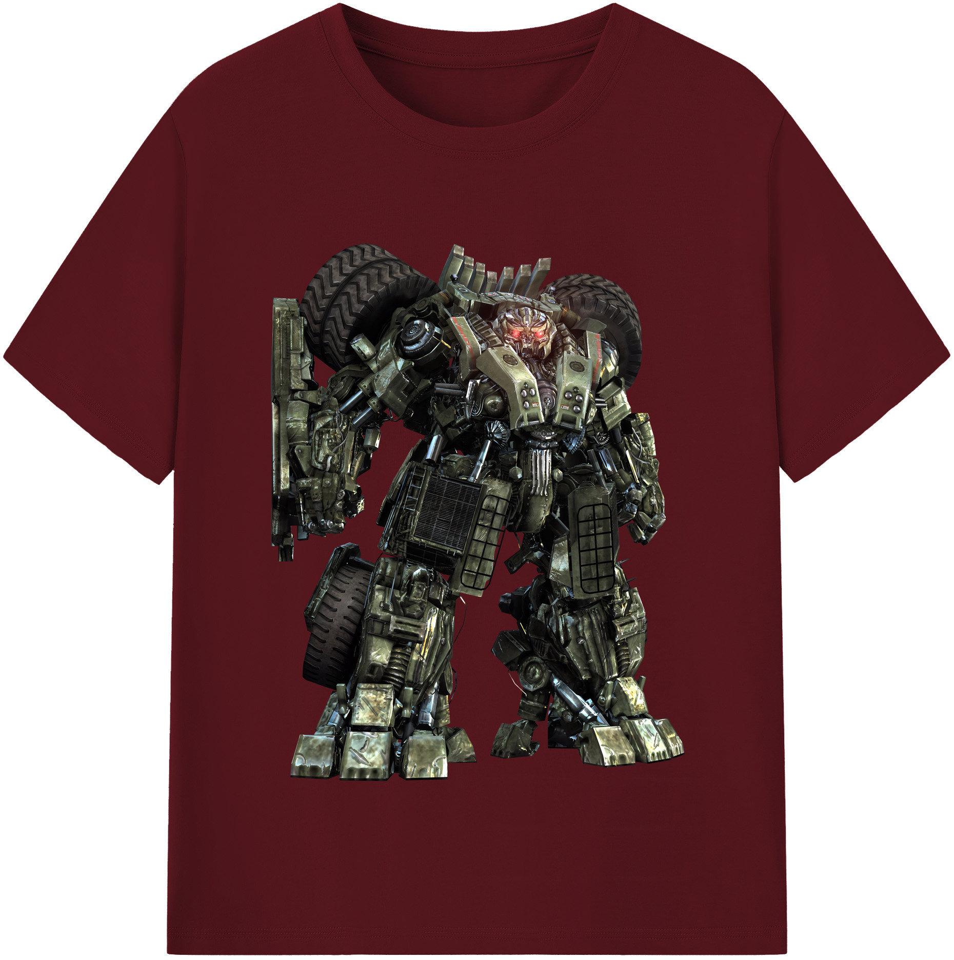 （画像用） Transformers トランスフォーマー 綿100％半袖Tシャツ（フロントプリント）
